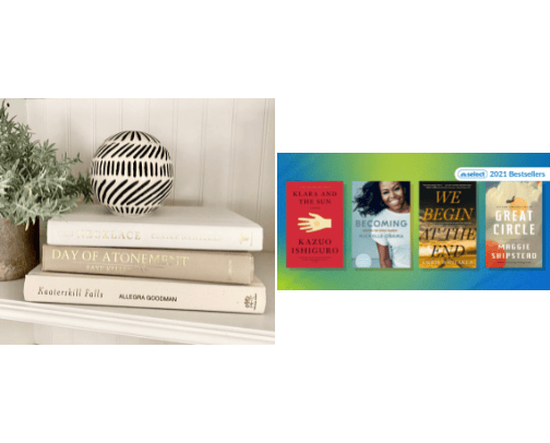 Books and Book decor! cover photo collage