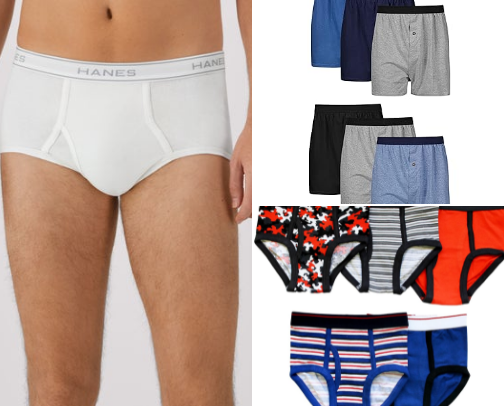 Underwear for men cover photo collage