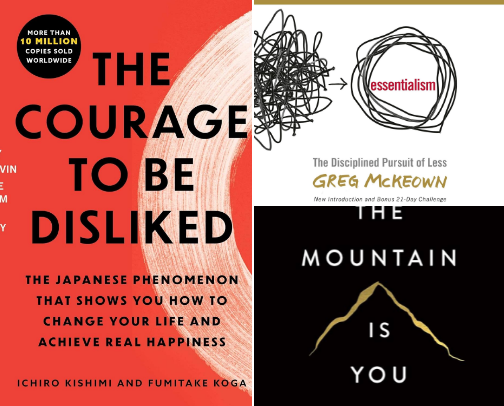 The Best Self-Upgrade Books Nobody Talks About cover photo collage