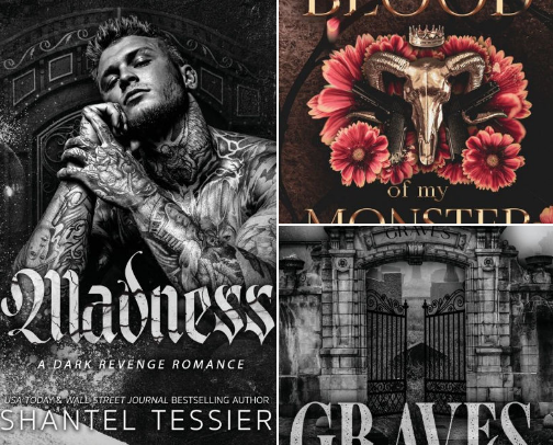 Top Dark Romance reads of 2025 ⭐️ cover photo collage