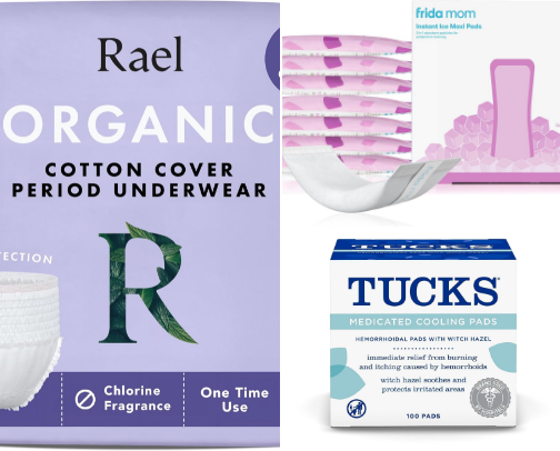 My Postpartum Must-haves cover photo collage