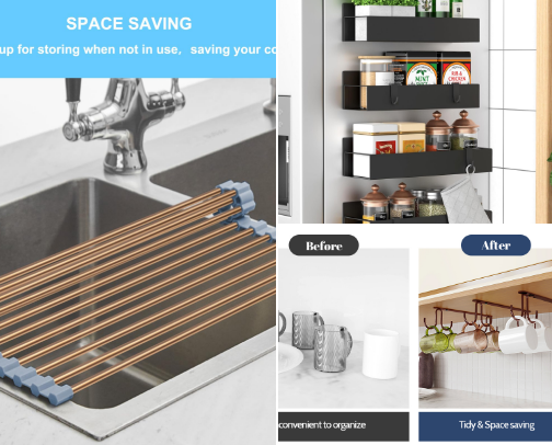Small Apartment Storage Hacks: 15 Things to Double Your Space cover photo collage