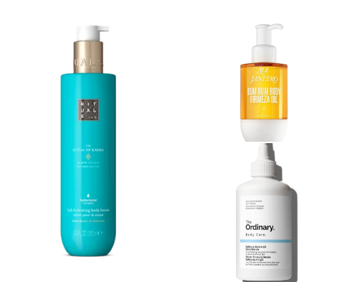 Products your body will love 🦋 cover photo collage