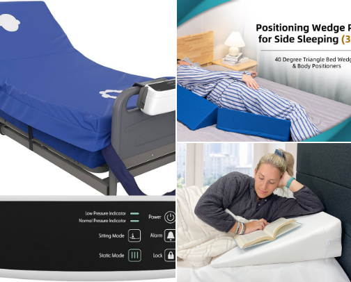 Comfort & Care Essentials for Bed-Bound Loved Ones cover photo collage