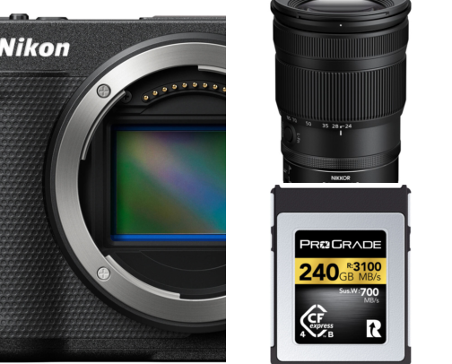 Nikon ZR Cinema Stack: Complete 6K RAW Kit for $4,691 cover photo collage