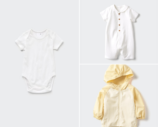 Newborn and Infant Clothes cover photo collage