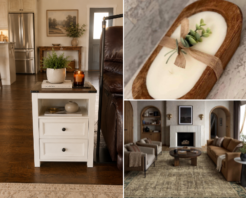 Cozy Elegant Living: Wayfair Finds cover photo collage