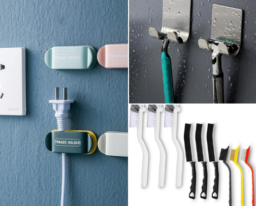 $5 and under bathroom favorites! cover photo collage