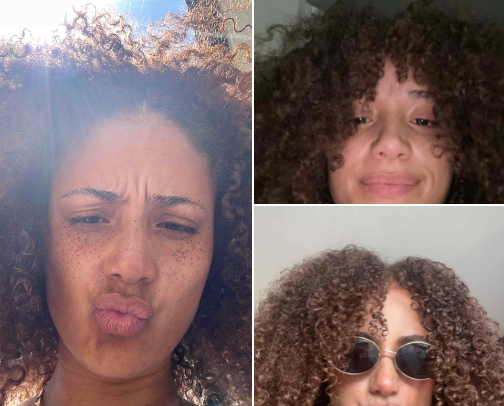 Black Girl Curly Hair Care cover photo collage