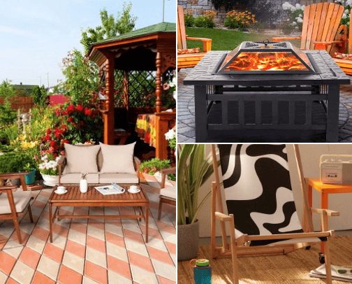 BACKYARD BLISS cover photo collage
