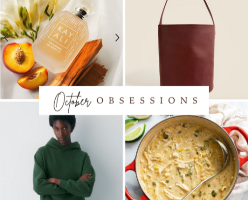 Pumpkin Spice & Everything Nice: October Obsessions cover photo collage