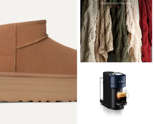 The Ultimate "Cozy Girl" Fall Starter Pack cover photo collage