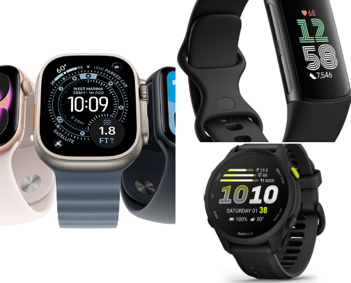 Must have Fitness trackers cover photo collage
