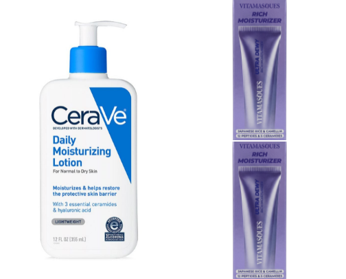 Skincare favs cover photo collage