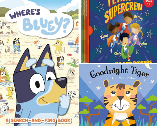 Favorite books for kids cover photo collage