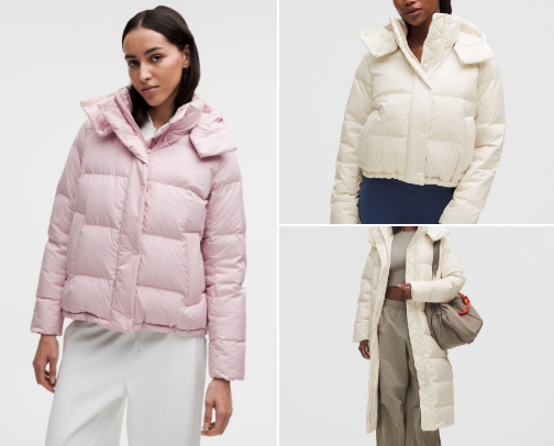 The Lululemon jacket collection I'd buy again and again. cover photo collage