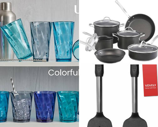 My Kitchen Dishware, Cookware and More cover photo collage