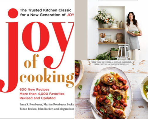 Best Cookbooks for Delicious Home Meals cover photo collage