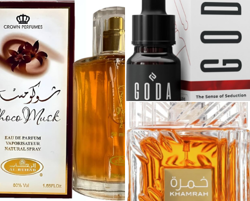 Perfumes for Women cover photo collage