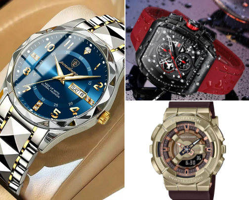Gentleman watches 🎩✨ cover photo collage