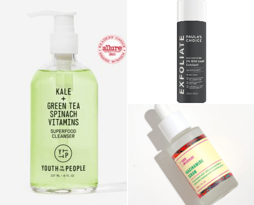 Skincare 🧴 cover photo collage