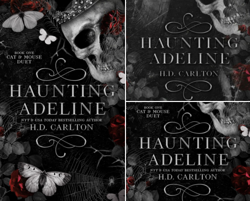 Get Free - Haunting Adeline: Cat and Mouse Duet, Book 1 collector editions cover photo collage