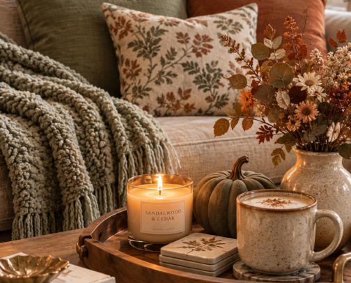 Fall Home Favorites 🍂 | Cozy Autumn Decor🕯️ cover photo collage