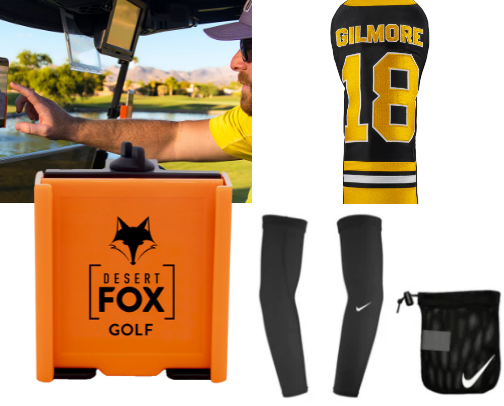 Golf Accessories cover photo collage
