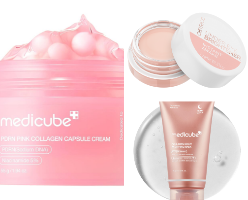 Curated Beauty Essentials cover photo collage