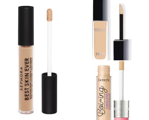 the best concealers😉 cover photo collage