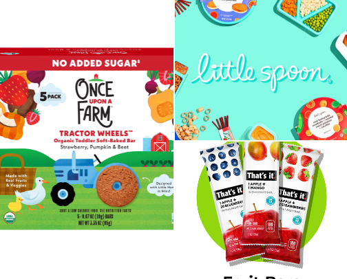 Clean ingredient toddler swaps cover photo collage