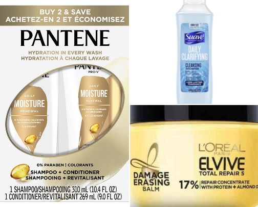 my fav hair products cover photo collage