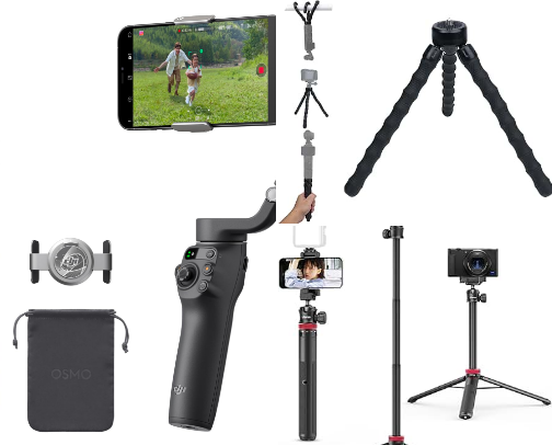 The Content Creator & Vlogging Essentials Gift Guide (Studio & On-the-Go Edition) cover photo collage