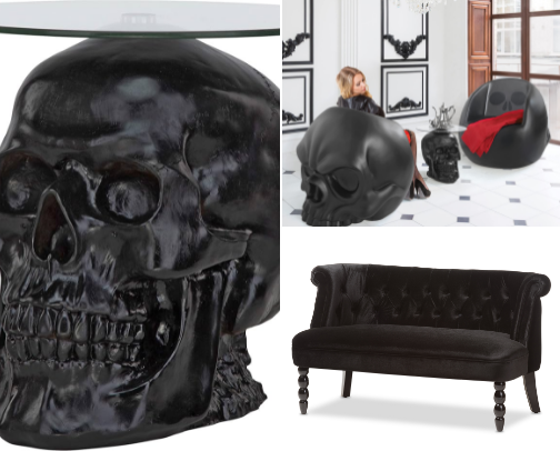 Gothic furniture cover photo collage
