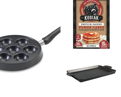 I Bought an Aebleskiver Pan and Now My Family Demands Round Pancakes Every Weekend cover photo collage