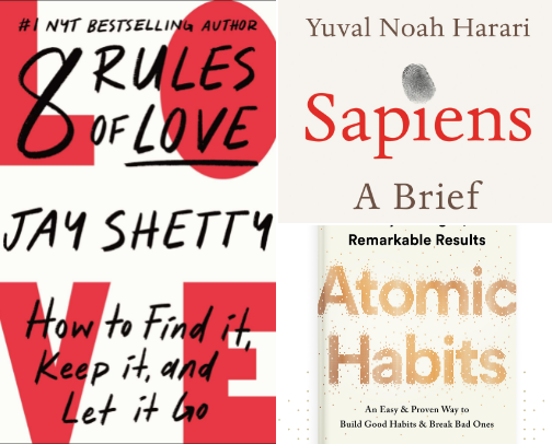 Book lovers cover photo collage