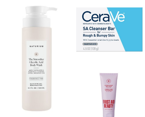Rough & Bumpy Skin Finds for Arms and Legs That Need a Little TLC cover photo collage