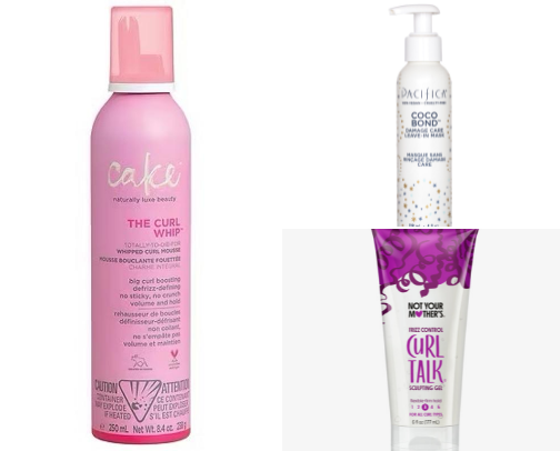 Curly Hair Routine For The Girlies Still Learning cover photo collage