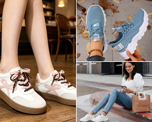 Best Women's Sneakers 2026 👟 cover photo collage