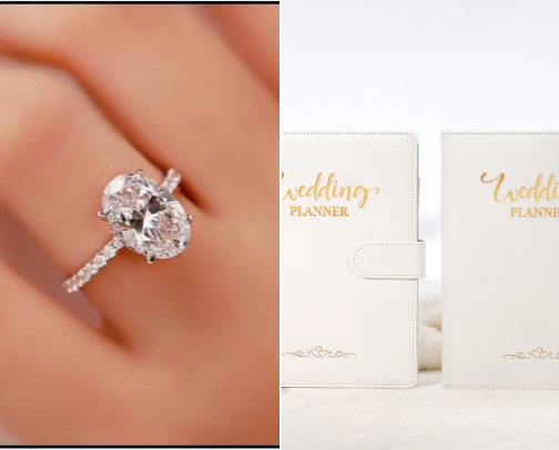 Engaged girl starter pack cover photo collage