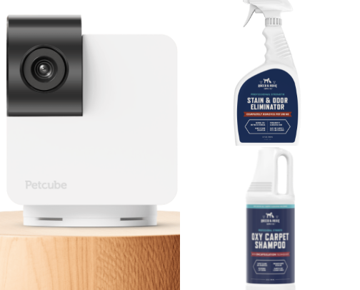 Dog home essentials 🏠🪴 cover photo collage