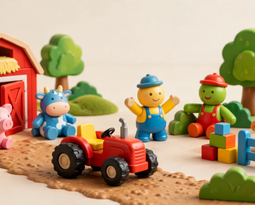 Los Mejores Juguetes Fisher-Price Little People para Niños de 1 a 5 Años cover photo collage