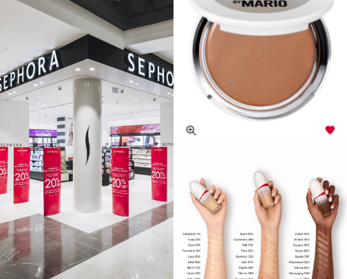 Beauty cover photo collage