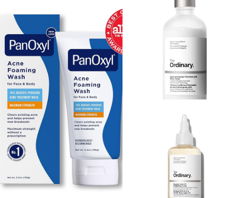 My favorite go to skincare cover photo collage