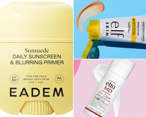 ☀️ Best Sunscreens That Work Under Makeup (2026 Edition) cover photo collage