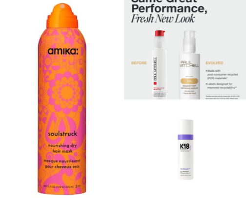 hair care cover photo collage