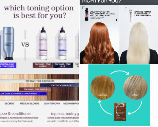 Journey to Lush locks cover photo collage