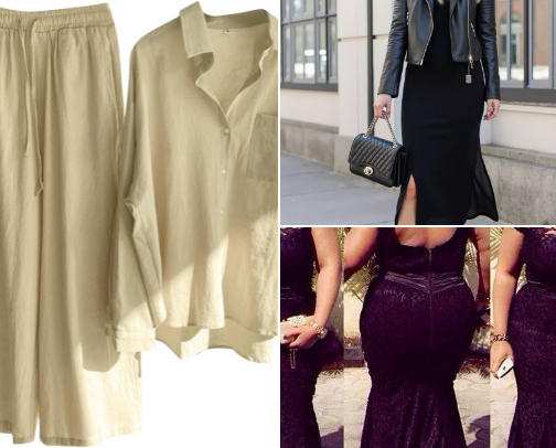 Elegant clothing 💕💕 cover photo collage