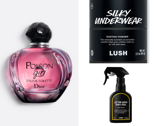 My Favourite fragrances for any occassion cover photo collage