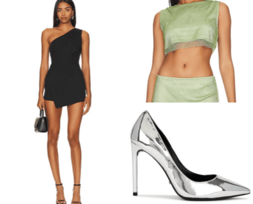 night out looks cover photo collage